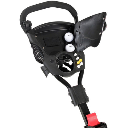 Masters Golf 5 Series 3-Rad-Schiebetrolley – Schwarz