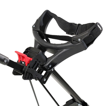 Masters Golf 5 Series 3-Rad-Schiebetrolley – Schwarz