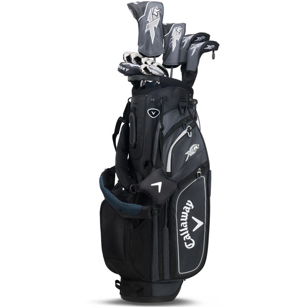 Callaway XR 13-teiliges Standbag-Paketset – Schwarz/Silber – Graphit